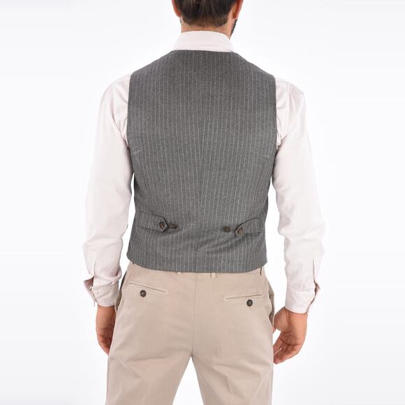 Brunello Cucinelli Tailored Waistcoat Suit Vest Mens size 46 (56 EUR) - Picture 4 of 14